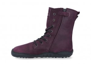 Barefoot Barefoot outdoor winter boots Koel Faro purple KOEL4kids