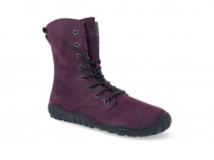 Barefoot Barefoot outdoor winter boots Koel Faro purple KOEL4kids