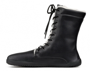 Barefoot Barefoot winter boots Ahinsa Jaya - black Ahinsa shoes