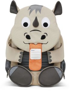 Dětský batoh do školy Affenzahn Rhino - beige detail