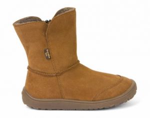 Froddo barefoot winter boots with cognac membrane | 32, 33, 34, 35