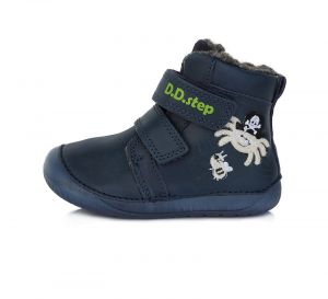 Zimní boty BF DDstep 070 - modré - pavouk