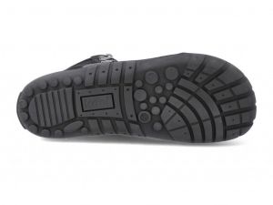 Barefoot kotníkové boty Koel - Pete - black podrážka