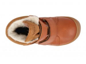 Barefoot zimní boty Koel4kids Brandon - cognac shora
