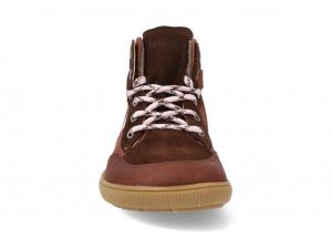 Barefoot zimní boty Koel4kids - Edan - chocolate zepředu