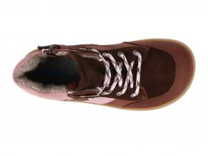 Barefoot zimní boty Koel4kids - Edan - chocolate shora