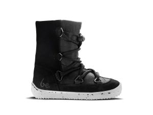 Children's winter barefoot snowshoes Be Lenka Snowfox 2.0 - black