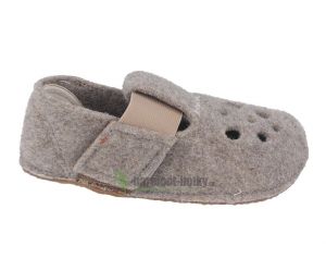 Pegres barefoot slippers BF04 brown | 23, 24, 26, 28, 29, 30
