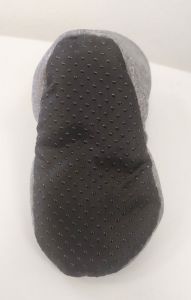 Softshellové capáčky s fleecem - šedý melír podrážka