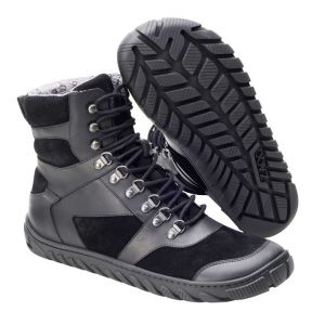 Barefoot High boots Zaqq Explorer black waterproof