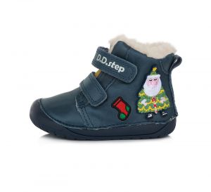 Zimní BF boty DDstep 070 - modré - Vánoce