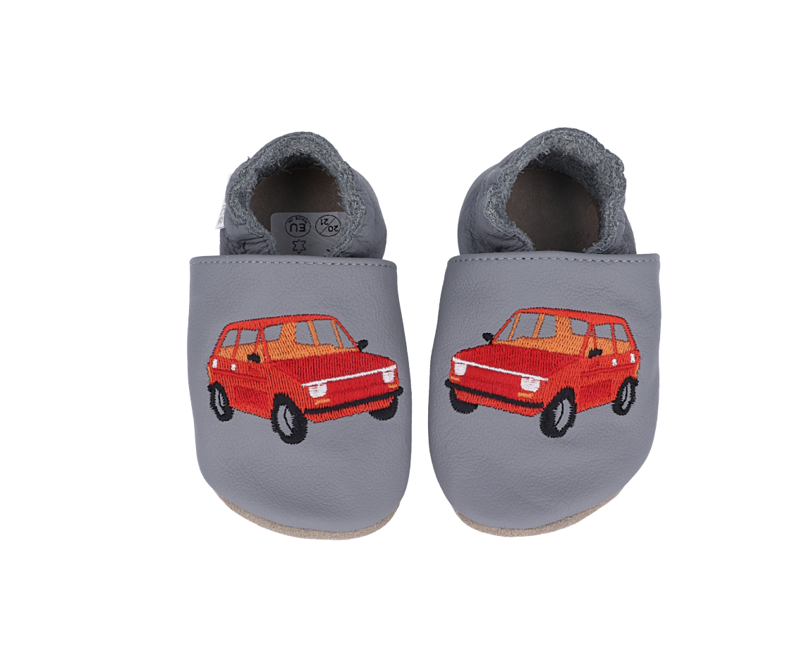 Barefoot Caps baBice car - gray