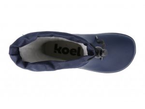 Barefoot Insulated barefoot boots Koel - blue KOEL4kids