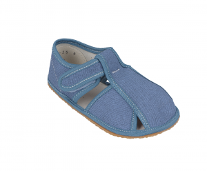 Barefoot Baby bare shoes slippers - denim