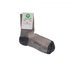 Childrens Surtex merino sports socks thin - khaki | 20-21 cm, 22-23 cm