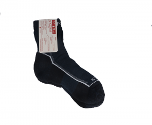 Barefoot Surtex terry socks - 90% merino - black