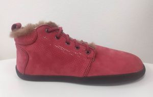 Winter ankle boots Zkama shoes Alma - burgundy dot | 40, 41