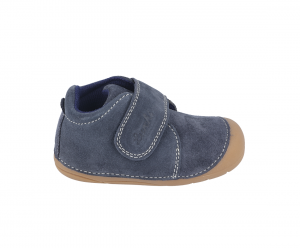 Lurchi barefoot shoes - Fidy suede navy | 20, 21, 22, 23