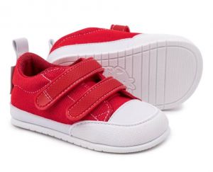 Zapato Feroz canvas sneakers Moraira tejano rojo