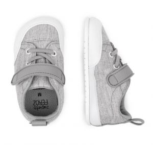 Barefoot Canvas sneakers zapato Feroz Paterna tejano gris