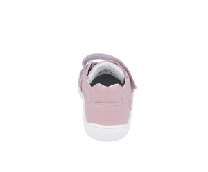 Baby bare shoes Febo Go pink/grey zezadu