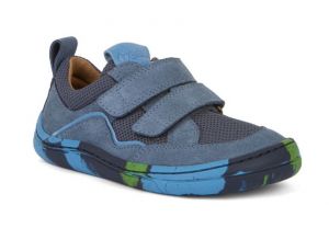 Barefoot year-round sneakers Froddo denim - 2 Velcro fasteners | 21, 22, 23, 24, 25, 26, 27, 28, 30, 31, 32, 33, 35, 36, 37, 39, 40