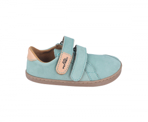 Barefoot leather shoes Pegres BF54 - mint | 30, 33, 34
