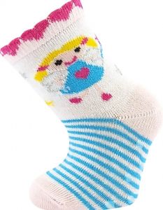 Barefoot Childrens socks Boma - Filipek 02 ABS - girl