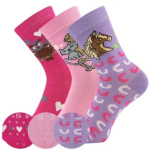 Kids anti-slip socks Boma - Filip 05 ABS - girls | 20-24, 25-29, 30-34