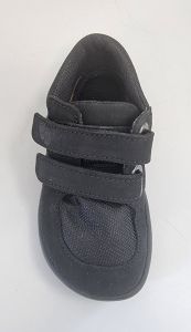 Baby Bare Shoes Febo Sneakers Black zepředu