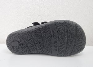 Baby Bare Shoes Febo Sneakers Black podrážka