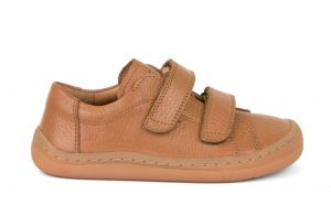 Barefoot year-round boots Froddo 2 Velcro - cognac | 22, 30