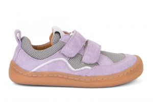 Barefoot year-round sneakers Froddo lilac - 2 Velcro fasteners