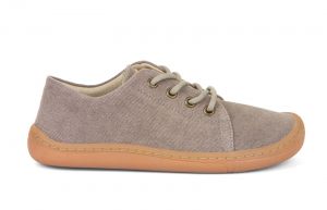Barefoot canvas sneakers Froddo gray - laces | 37, 39, 40, 41
