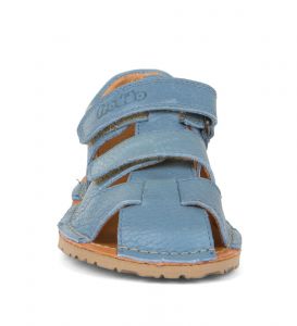 Barefoot sandálky Froddo Avi flexi - jeans zepředu