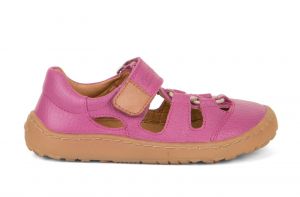 Barefoot sandálky Froddo fuxia - 1 suchý zip