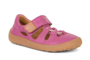 Barefoot sandálky Froddo fuxia - 1 suchý zip G3150242-7