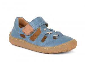 Barefoot sandálky Froddo jeans - 1 suchý zip G3150242-1
