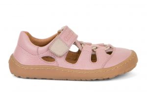 Barefoot sandals Froddo pink - 1 Velcro