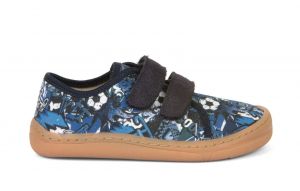 Froddo barefoot canvas sneakers blue