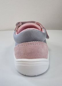Baby bare shoes Febo Sneakers Grey/Pink zezadu