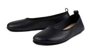 Barefoot Ballerinas Ahinsa shoes Ananda black - narrow