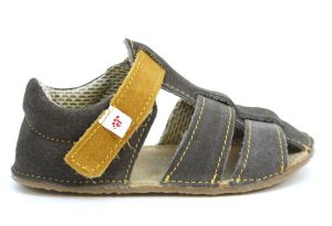 Ef barefoot sandals - grey/brown | 25, 26