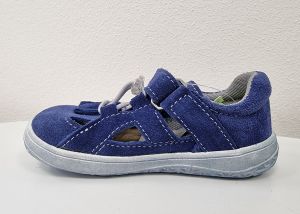 Jonap barefoot sandále B9S modré Slim bok