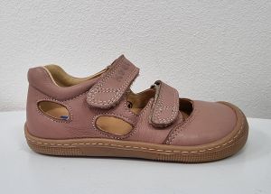 Barefoot sandálky Koel4kids - Dalila napa old pink