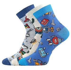 Children's socks Dedotik mix C - boy | 20-24, 35-38