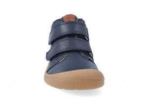 Barefoot celoroční boty Koel4kids - Don blue zepředu