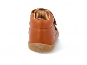 Barefoot celoroční boty Koel4kids - Don cognac zezadu