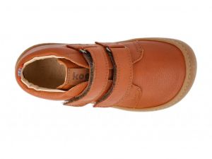Barefoot celoroční boty Koel4kids - Don cognac shora