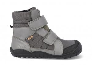 Barefoot winter boots Koel4kids - Milan - grey | 28, 29, 30, 31, 32, 33, 34, 35
